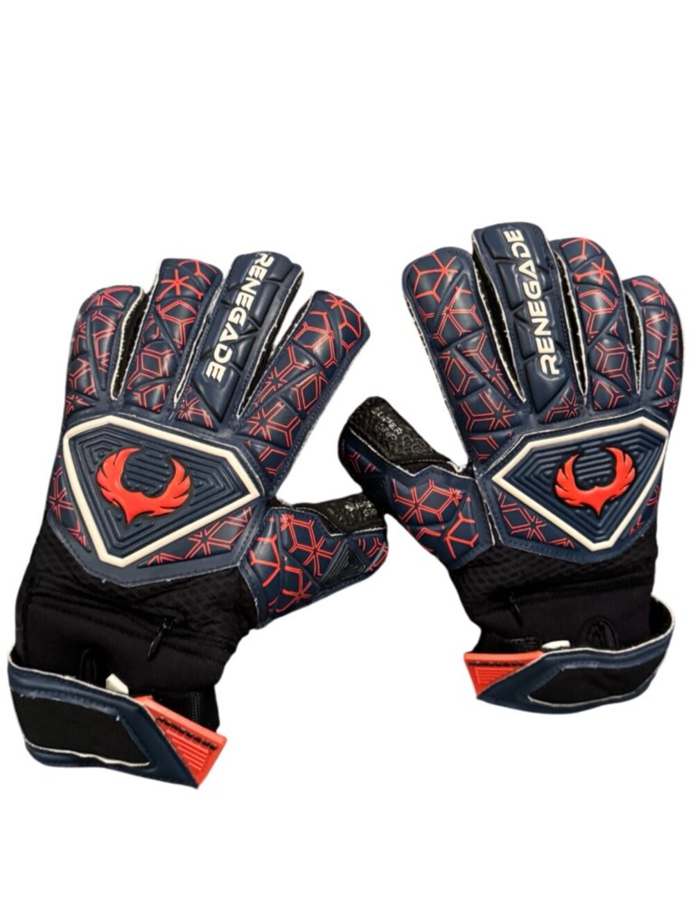 Renegade GK Triton Octane Goalkeeper Gloves Size 6 Level 2 Competition Soccer